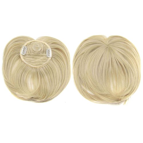 Faringoto Brazilian Straight Human Hair Wigs with Bangs Hair Pieces for Women