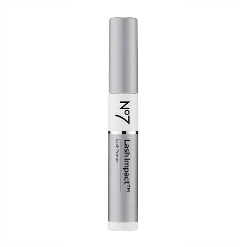 No7 Lash Impact Lash Primer - Eyelash Primer and Mascara Primer for Top and Bottom Lashes - Defines, Primes, & Volumizes - Suitable for Sensitive Skin (0.2 Fl Oz)