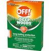 OFF! Deep Woods Insect Repellent Towelettes, 12 Count (Pack of 12)