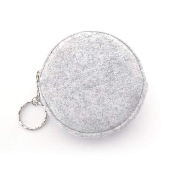 Portable Pill Box Storage Bag Used to Protect The Pill Case Prevent Breakage and Pill Scattering Caused by Falling (Light Grey Bag)