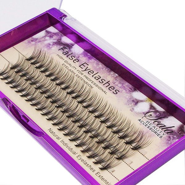 Dedila Beauty Natural Long 20 Root 0.07 C Curl 3D Profession Individual Eyelashes Extension Soft Black Fake False Eye Lashes Tools 8-20mm to Choose (13mm)