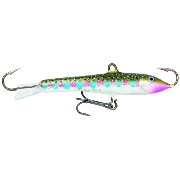 Rapala Jigging Rap 03 Fishing lure, 1.5-Inch, Glow Red Tiger