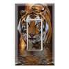 Graphics Wallplates - Fearless Tiger - Single Rocker/GFCI Outlet Wall Plate Cover