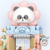 RAVAYO Panda Florist Street Scene Building Kit, Openable Flower Shop Building Set for Boys Girls Age 8+,810pcs Mini Bricks