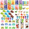 Dinosaur Party Favors, Dinosaur Party Supplies, Dinosaur Goodie Bags for Kids Birthday, Dinosaur Gifts Bags Fillers Pinata Stuffers Toys for Birthday Party, Treasure Box Prizes and Return Gifts