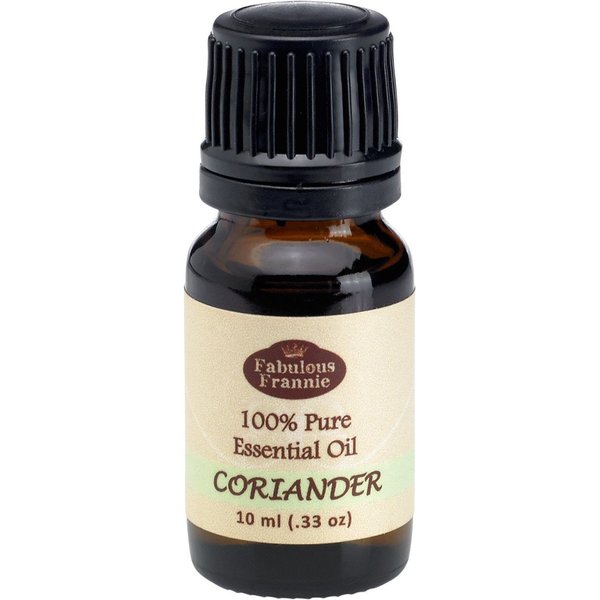 Coriander Seed 100% Pure, Undiluted Essential Oil Therapeutic Grade - 10 ml. Great for Aromatherapy! by Fabulous Frannie