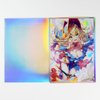 50ct (DarkMagicianGirl) Holographic Top Loading Trading Card Sleeves Deck Protector for YuGiOh/Japanese Art Anime Printing Card Sleeves Protectors 63x90mm (A03)