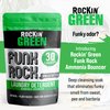 Rockin' Green Laundry Detergent, Plant based, All Natural Laundry Detergent Powder, Vegan and Biodegradable Odor Fighter, Safe for Sensitive Skin (Funk Rock Ammonia Bouncer 30 Loads - Unscented)