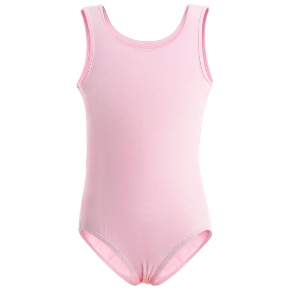 Magic Town Leotards for Girls Toddler Ballet Dance Tank Top Gymnastics bodysuit (10-12,Pink)
