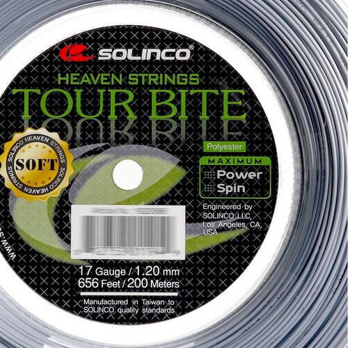 SOLINCO Tour Bite Tennis String (Reel) – 200m/656ft