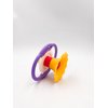BaBeloved Flower Whistle Baby Teething Toys Multiple Sensory Montessori Baby Teether Toys Soft Food-Grade Teethers for Babies Blow Sound Teething Relief, Chewing Toy for Babies 0-12 Months, BPA Free