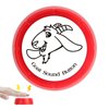 COZYMATE Shrieking Goat Desk Toy Button for Men Women Funny Buttons with Goat Sound Prank White Elephant Gag Gifts for Office (Red, 1P)