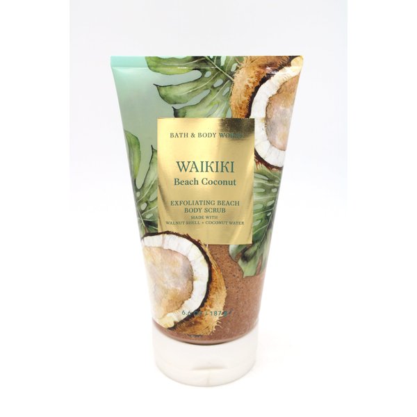 Generic Waikiki Beach Coconut, Bath and Body, Exfoliating Beach Body Scrub, 8 oz