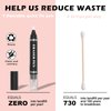 HOSAILY 2Pcs Makeup Remover Pen Quick Fix Makeup Cleanser Eraser Pen Correct Makeup Mistakes Makeup Corrector Pen for Eyes Lips Face Correction Eyeliner Lipstick Mascara Fixer with 3 Replacement Heads