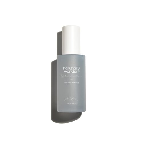 [Haruharu Wonder] Black Rice Hyaluronic Essence 1.6 fl. oz / 50 ml | Hyaluronic Acid Essence, Facial Moisturizer