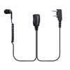 COMMIXC (2 Pack Walkie Talkie Headset, 2-Pin 3.5mm/2.5mm in-Ear Walkie Talkie Earpiece with PTT Mic, Compatible with Kenwood Bao Feng Two-Way Radios