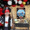 pin the sticker game Pirate Party Games for Kids, Pin The Pirate on The Ship Game Pirate Birthday Party Supplies Decorations for Boys Party Favors