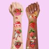 101+ Strawberry Temporary Tattoos – Waterproof Fake Tattoos for Kids, Girls, Boys, Teens & Adults – Ideal for Birthday Parties & Decorations (B)