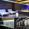 GUOTONG White LED Strip Lights, Waterproof cuttable 300 SMD 2835 LED Tape, 6000K 12V 16.4ft/5m Flexible Ribbon, Kitchen Cabinet Lighting, Outdoor/Indoor (Without Power Supply)