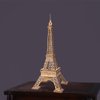 ROBOTIME Assembly Famous World Architecture Eiffel Tower Exquisite Wood Craft Kits for Kids Best Model Kits and DIY Arts Projects for Adults