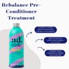 Naturally Drenched Rebalance Pre-Conditioner Hair Treatment for Dry, Damaged or Color Treated Hair | Vegan, Phalate & Paraben-Free | 13.5 Ounces
