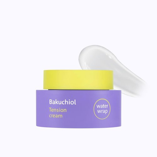 CHARMZONE Bakuchiol WaterWrap Tension Cream – Pore Refining & Skin Tightening | Retinol Alternative with 99% Pure Bakuchiol & 8-Layer Hyaluronic Acid | 1.69 oz. / 50ml