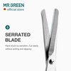 MR.GREEN Mustache Scissors Nose Hair Scissors Beard Trimmer Stainless Steel Ear Facial Hair Removal Tools With Rounded Tips Makeup tools