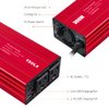 300W Car Power Inverter, DC 12V to 110V AC Converter, 4.2A Dual USB Ports, 2×AC Outlet，Car Charger with Plug Outlet for Laptop