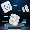 Sanjie Door Chime,Wireless Door Chimes When Door Opens Entry Alarm for Home/Business/Office/Store with 800ft Range,55 Chimes and 5 Adjustable Volume Door Ringer Alert