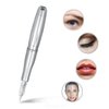 Eyebrow Tattoo Machine Pen - BIOMASER Profession Rotary Permanent Makeup Tattoo Pen Tattoo Gun Eyebrow Carving Kit for P300 with 3 Cartridge Needles for Eyeliner Lip Counter