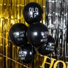 SUNBEAUTY 40th Birthday Decorations for Him Or Her LED Gold Birthday Party Decor Sign Abusive Balloons Funny Banner 40th Bday Party Supplies Holy Shit You're 40 Birthday Banner Party Decoration