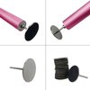 100pcs Foot File Sandpaper Disc with 1 Metal Shaft Replaceable Sanding Pads for Electric Foot Rasp Files Callus Cuticle Hard Dead Skin Removal Pedicure Tools,HJ-NF037 (120 Grit)