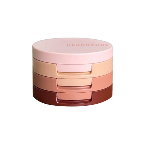 3 In 1 Eyeshadow Palette Matte Pearlescent Eyeshadow Long-lasting Waterproof Eye Shadow Portable Makeup Cosmetics Beauty Tool (05# tea brown milk coffee)