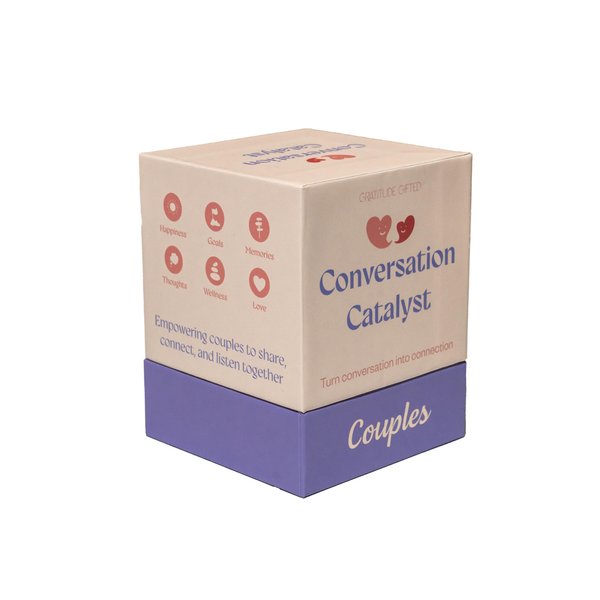 Gratitude Gifted Couples Conversation Card Game – Fun Relationship Building Activity, Communication Catalyst for Partners, Romantic Date Night Ideas, Unique Couples Gift