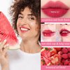 Bekoeen 4PCS Lip Tint Stain Set, Mini Liquid Water Tint,Korean Lip Gloss Moisturizing Natural,Long Lasting Waterproof,Multi-Use Lip and Cheek Tint