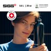 Sigg - Aluminum Water Bottle - Traveller Black - Climate Neutral Certified - Suitable for Carbonated Beverages - Leakproof & Lightweight - BPA Free - 20 oz