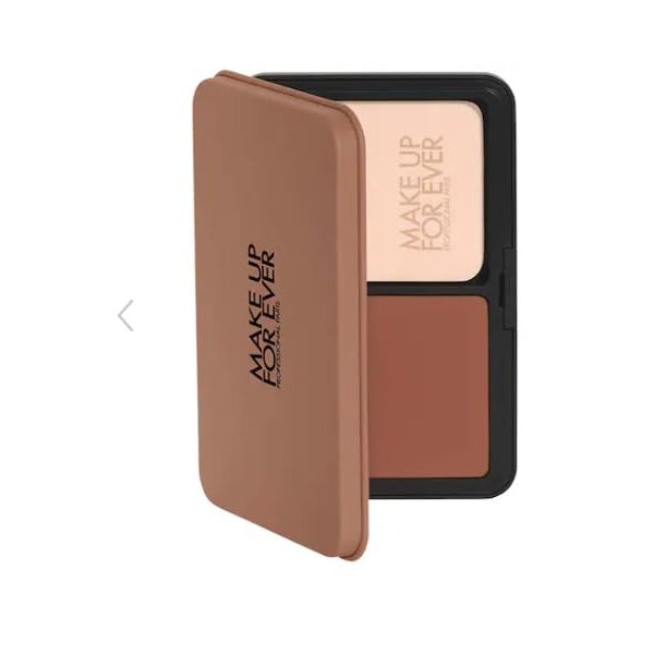 MAKE UP FOR EVER HD Skin Matte Velvet Undetectable Longwear Blurring Powder Foundation 4Y70 Warm Espresso