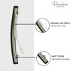 Parcelona French 4 Inches Long and Thin Celluloid Tortoise Shell Hair Clip Barrette by Parcelona