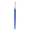 Bdellium Tools Professional Makeup Brush - Golden Triangle 708 Bent Eyeliner - With All Vegan and Soft Synthetic Fibers, For Smooth Application (Blue, 1pc)