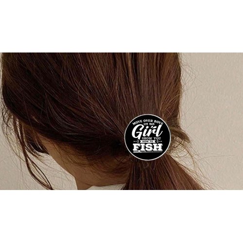 Generic Fishing Ponytail Holder, 1 Count (Pack of 1)