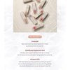 Heart Percent Dote On Mood Pure Glow Tint, Watery & Lightweight Moisturizing Lip Stain Long Lasting Liquid Lipstick 6.8g, 07. Fig Rose