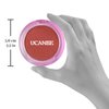UCANBE Matte Cream-To-Powder Blush Makeup Palette, Highly Pigmented Lightweight Blush for Cheek and Eye, Blendable Flawless Velvety Coverage Face Blushes Make up 0.25 Ounce, Carrot