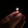 Yardwe 5pcs Miniature Wall Sconce Lamp Dollhouse Garden Light 1: 12 Scale Mini Wall Lamp Simulation Lamp Models Diy Sand Table Sconce for Dollhouse Micro Landscape Decorations, Bronze