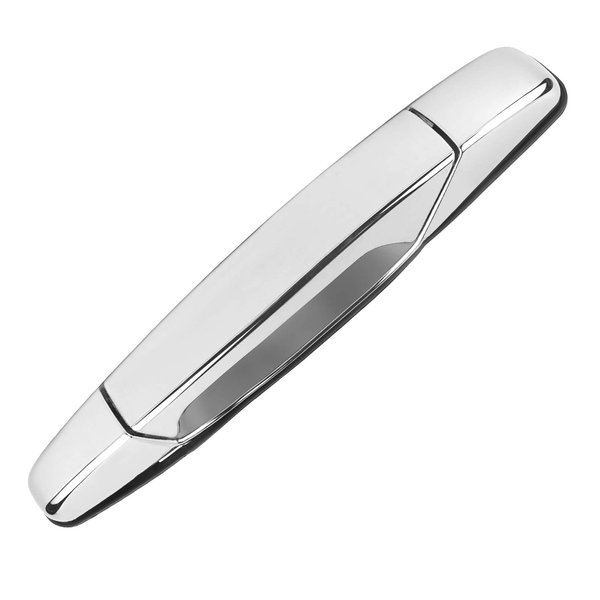 Rear Left Driver Door Handle for 2007 2008 2009 2010 2011 2012 2013 2014 2014 Chevy Silverado Suburban Tahoe Avalanche GMC Sierra Yukon Cadillac Escalade Exterior Outside Chrome Door Handle OE# 80105