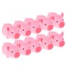 Kisangel Toddler Toys Baby Bath Toys 0-3 Months 10 Pcs Rubber Pig Toy Piggy Toys Baby Bathing Toys Bathtub Toys Bath Time Toys for Kid Baby Children Baby Bathtub