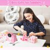 Kids Camera Instant Print Camera for Kids, Christmas Birthday Gifts for Girls Boys, 1080P HD Digital Video Cameras for Toddler, Portable Camera Toy for 4 5 6 7 8 9 10 Year Girl with SD Card (Pink)