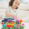 DigHealth Flower Garden Building Toys for Girls, 109 PCS Pretend Garden Toy Playset Gift, DIY Bouquet Stacking Activity, Educational Game for Kids Age 3, 4, 5, 6 Year Old