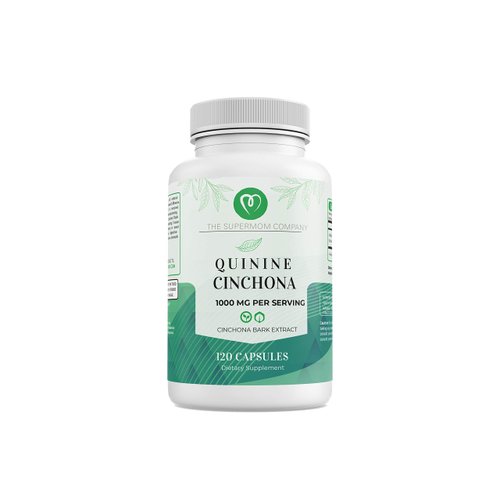 Quinine Cinchona Bark Extract Herbal Supplement for Boosting Immune System, Leg Cramping Relief, Muscle Cramps and Overall Digestive Health - All-Natural 1000 mg Per Capsule - 120 (120 Count)