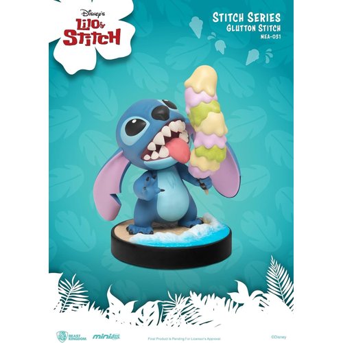 Beast Kingdom Lilo & Stitch MEA-031 Mini Egg Attack Action Figures 6-Piece Set, Multicolor