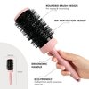 TADA Natural Beauty 3" Round Brush for Blow Out, Medium Barrel Hair Brush, Blow Dryer Brush